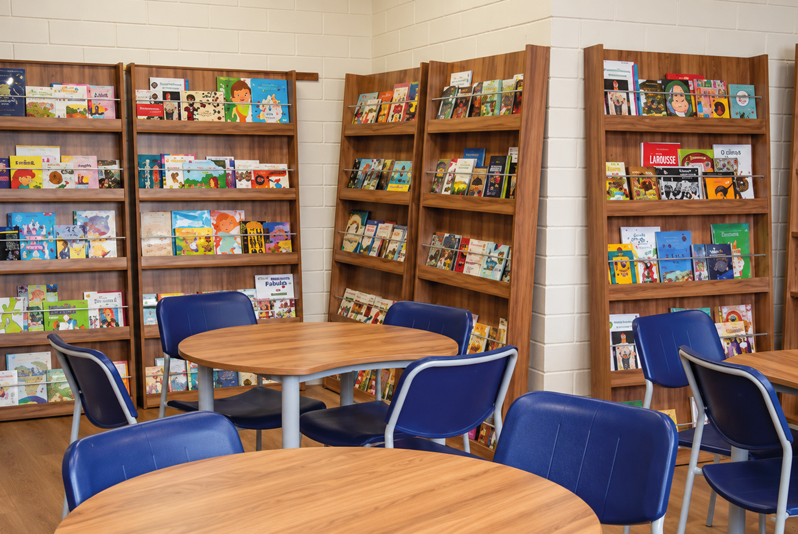 Biblioteca da ACR School, onde acontecem os seminários